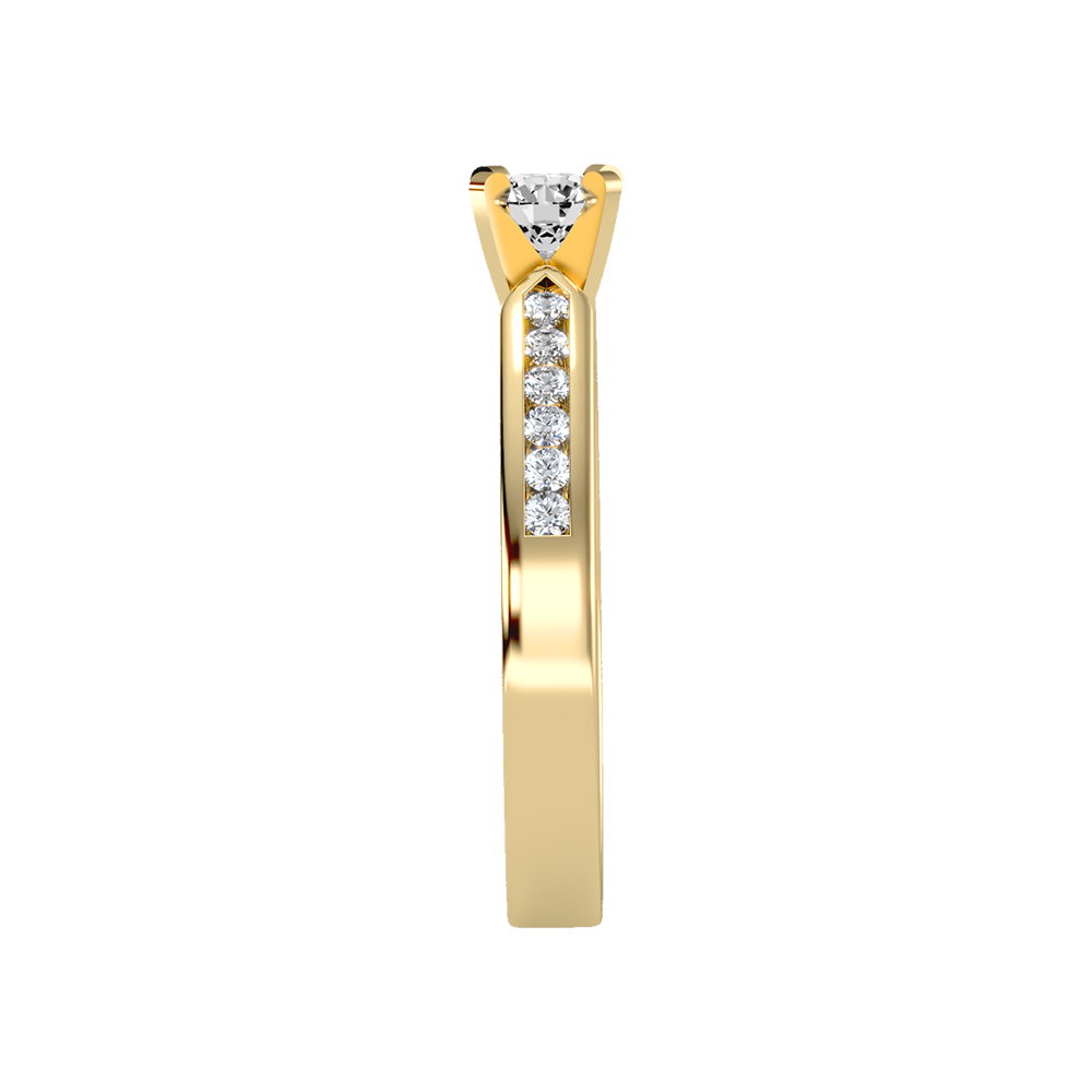 Clever Solitaire Ring - Twelve