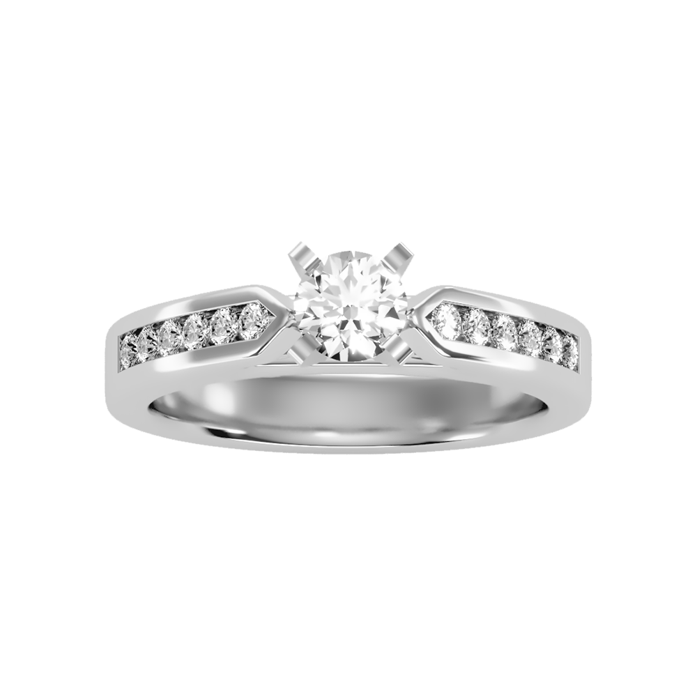 Clever Solitaire Ring - Three