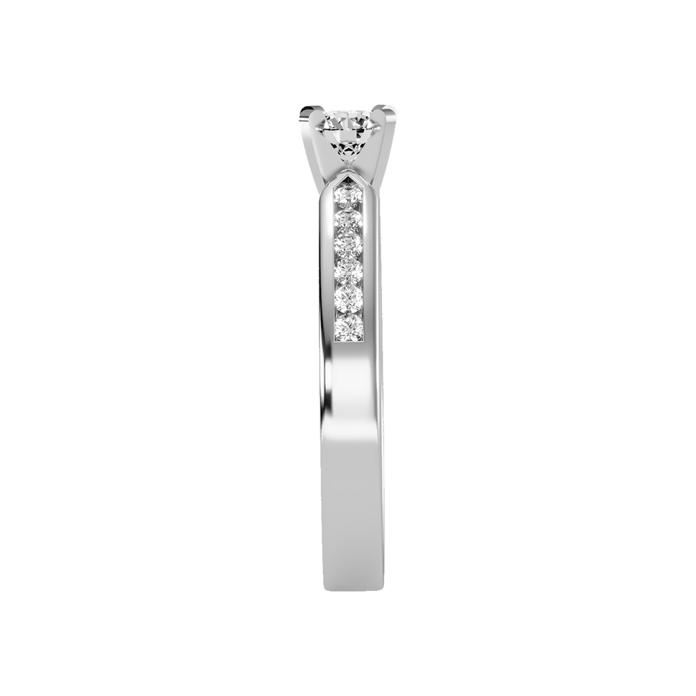 Clever Solitaire Ring - Four