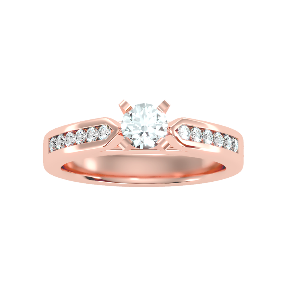 Clever Solitaire Ring - Seven