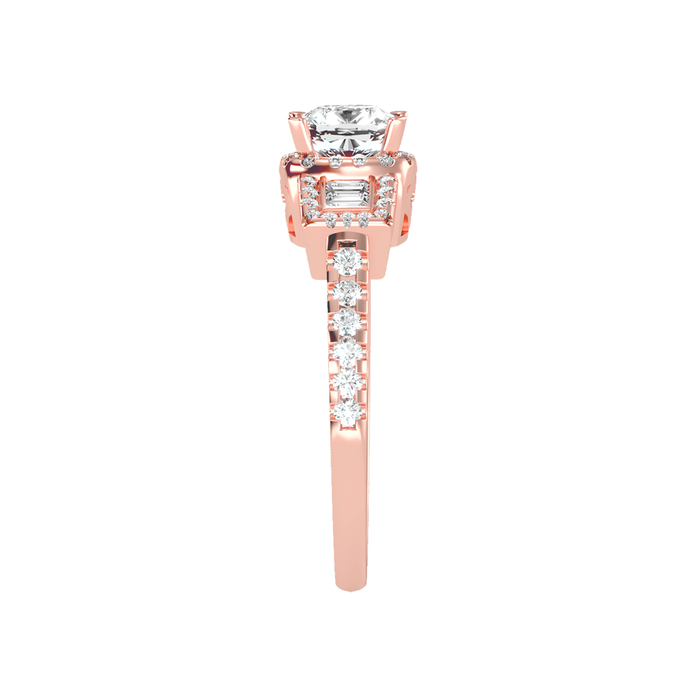Clinquant Diamond Ring - Three