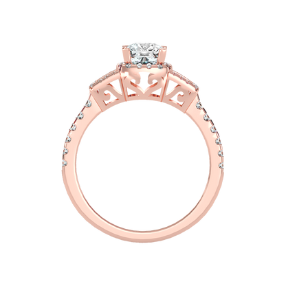 Clinquant Diamond Ring In 925 Sterling Silver - Four