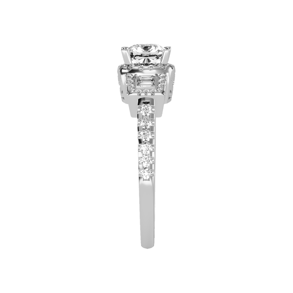 Clinquant Diamond Ring In 925 Sterling Silver - Seven