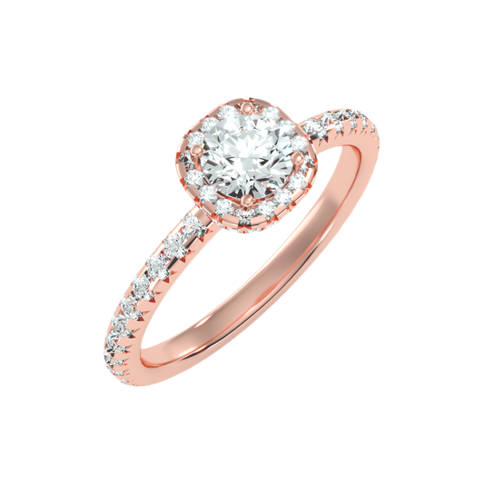 Clotish Halo Ring - One
