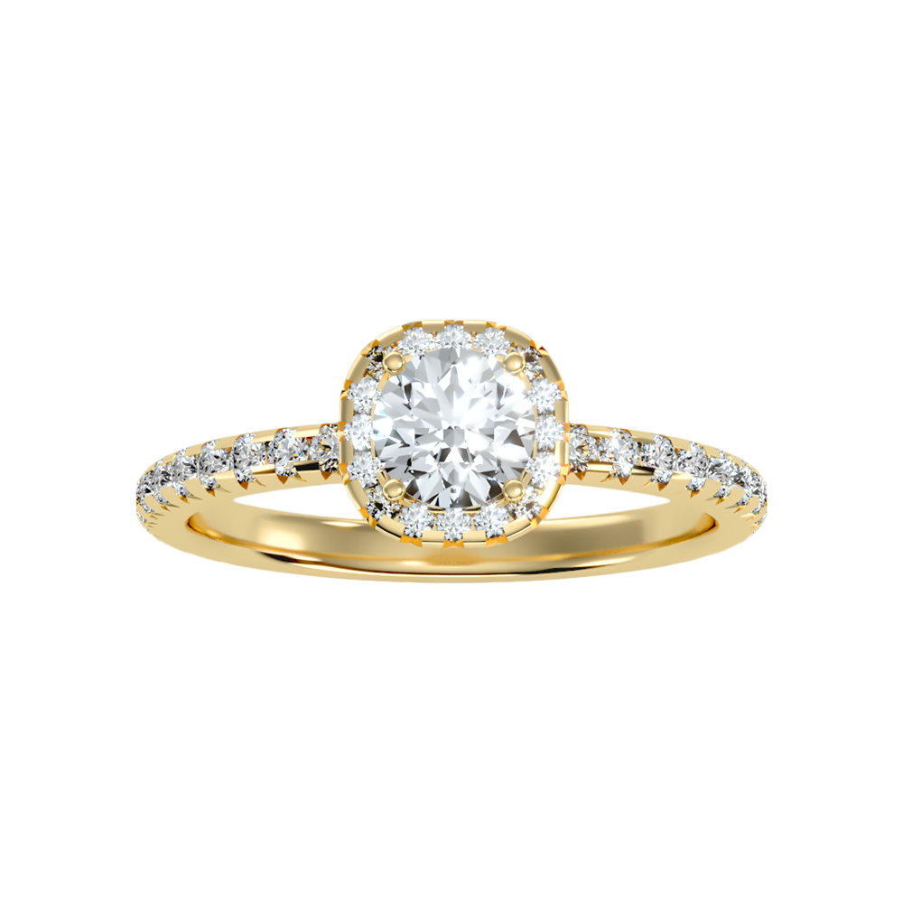 Clotish Halo Ring - Ten