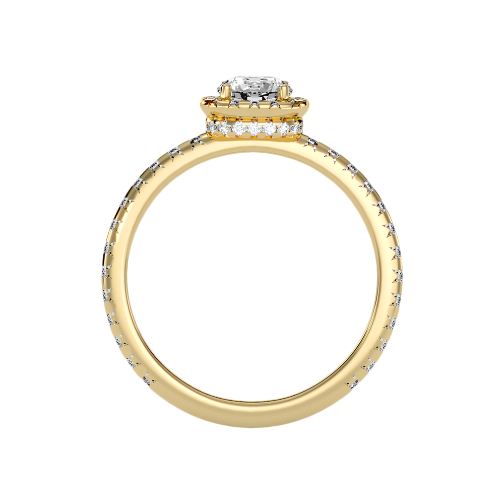 Clotish Halo Ring - Twelve