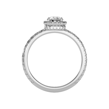 Clotish Halo Ring - Eight