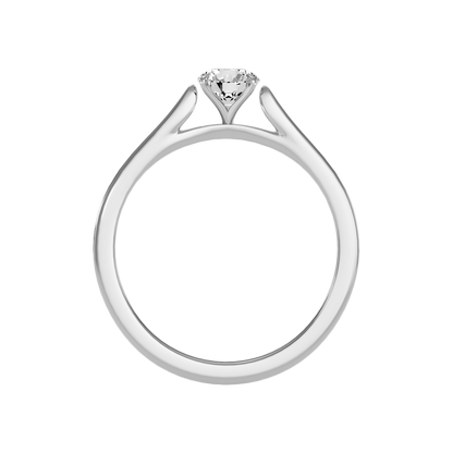Cloud Classic Solitaire Ring - Two
