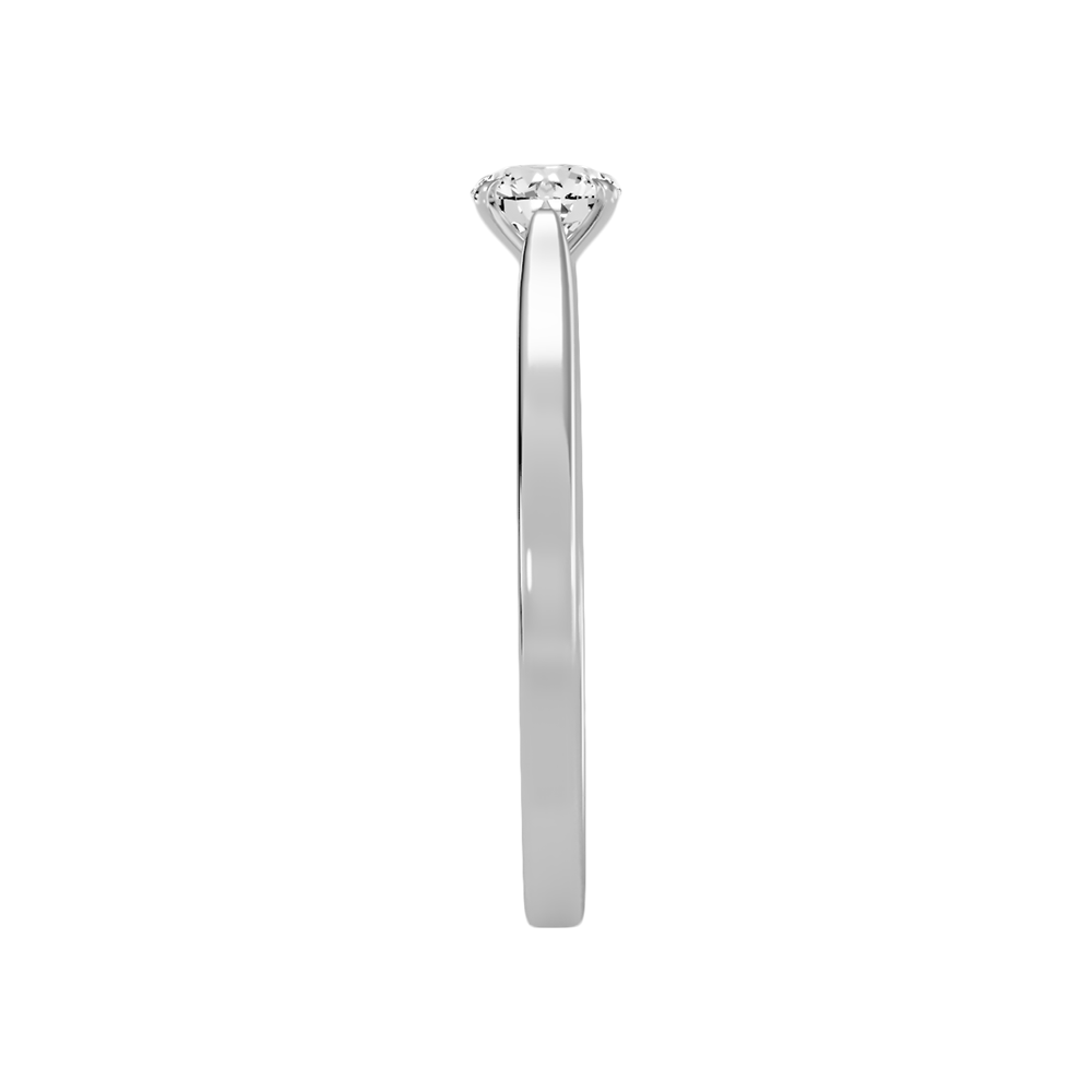 Cloud Classic Solitaire Ring - Four