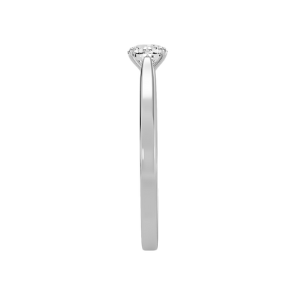 Cloud Classic Solitaire Ring - Four