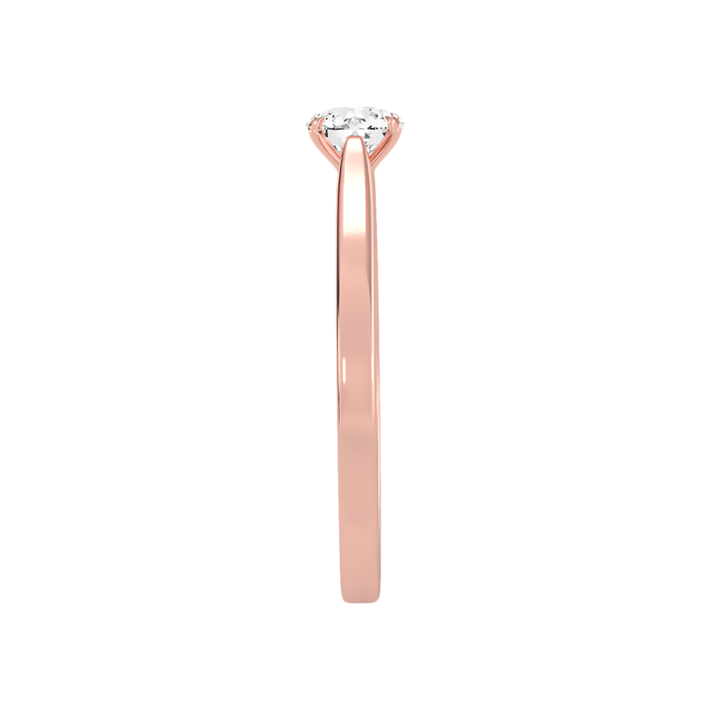 Cloud Classic Solitaire Ring - Eight