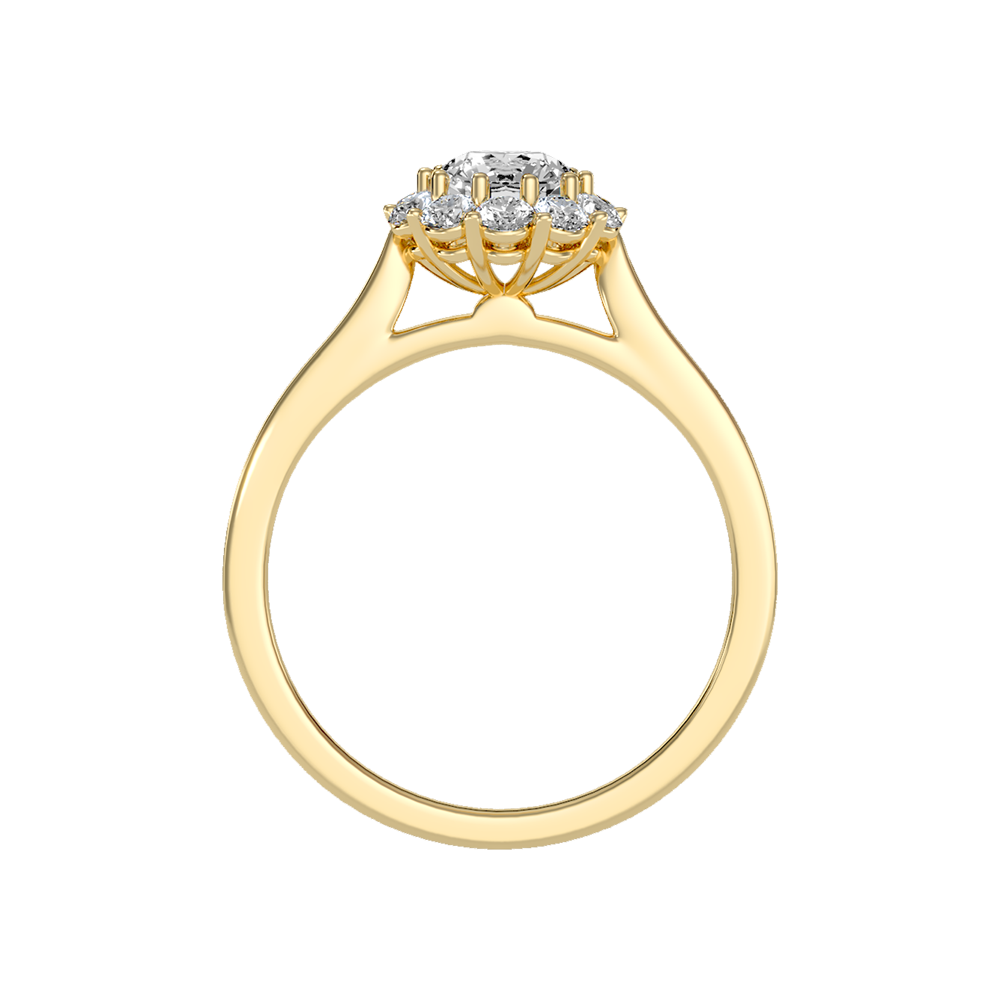 Congenial Diamond Ring In 925 Sterling Silver - Twelve
