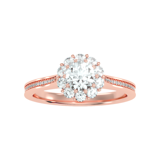 Congenial Diamond Ring - Two