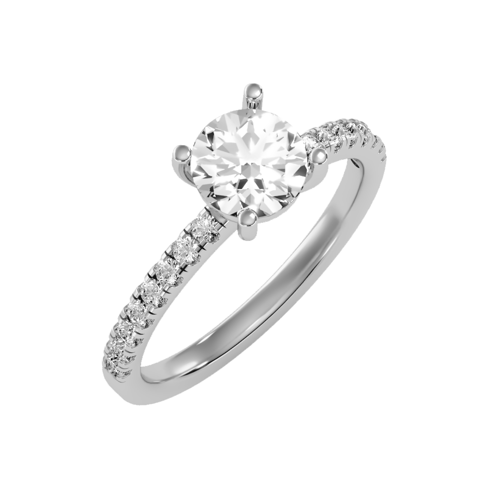Cool Solitaire Ring - Five