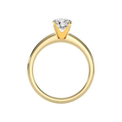Coquillage Classic Solitaire Ring In 925 Sterling Silver - Thirteen