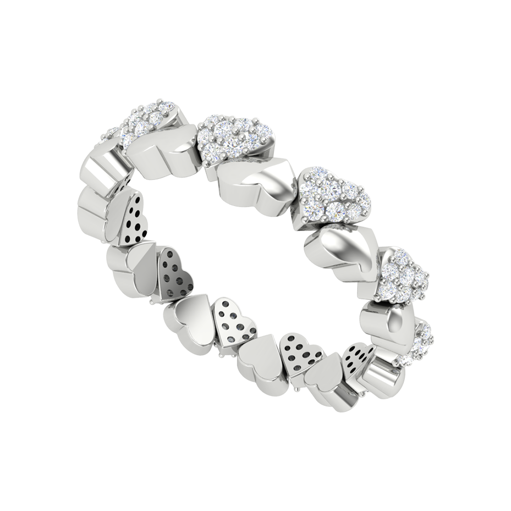 Coralie Heart Ring - One