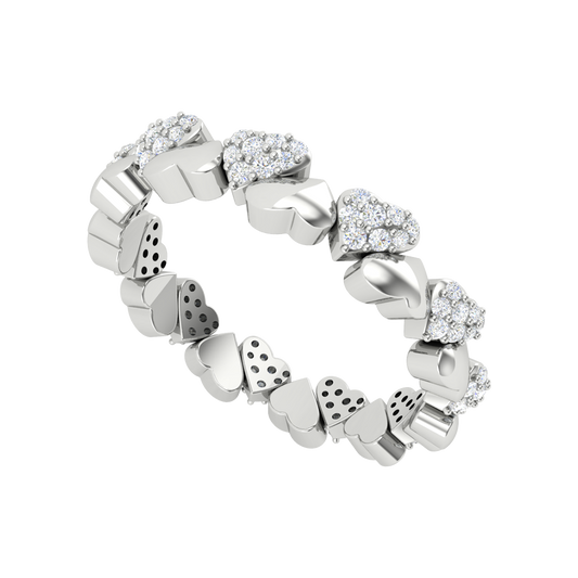 Coralie Heart Ring - One