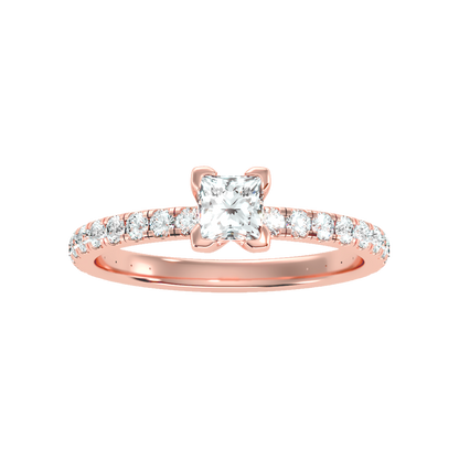Coruscating Solitaire Ring - Eleven