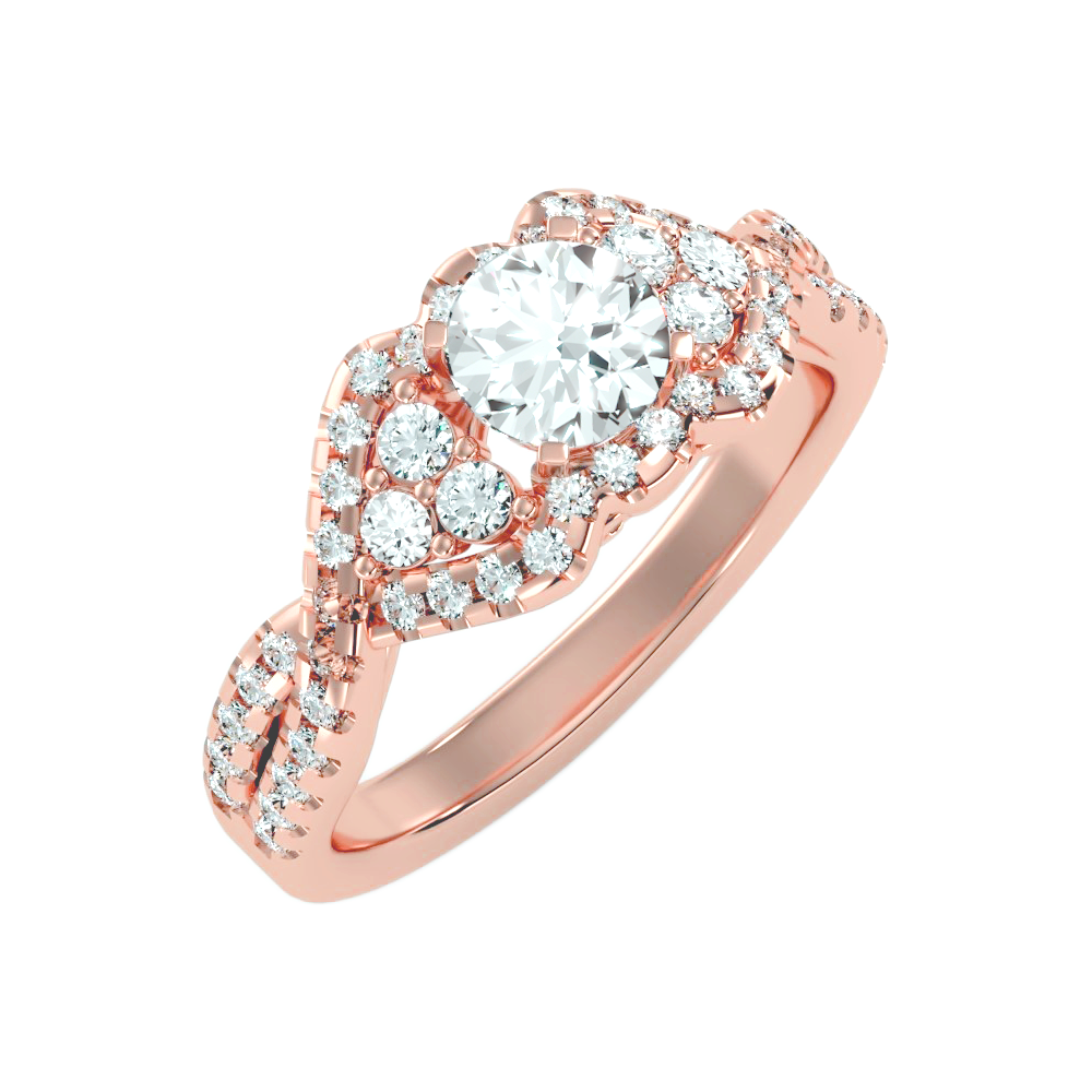Criss Dazzle Engagement Ring - Ten