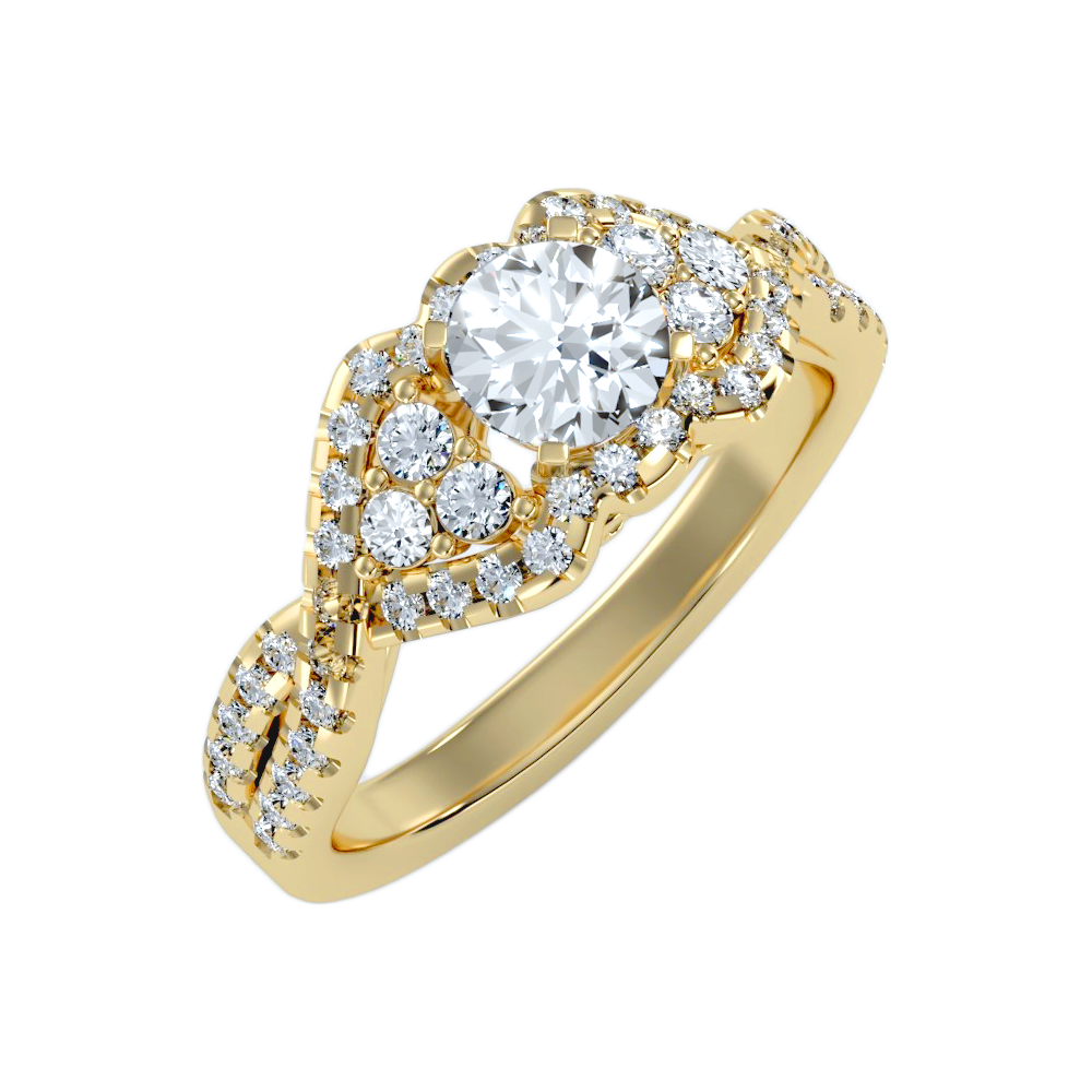 Criss Dazzle Engagement Ring - Six