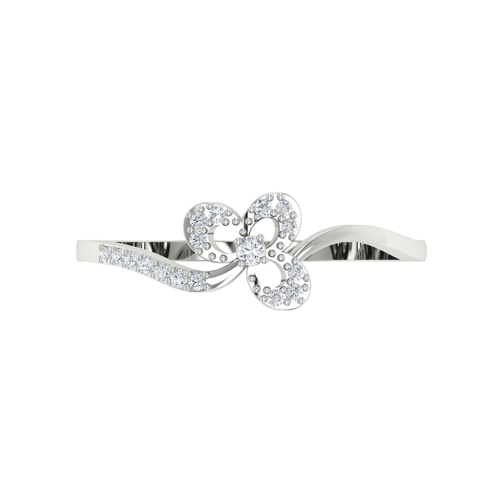 Crowning Glory Ring In 925 Sterling Silver - Six