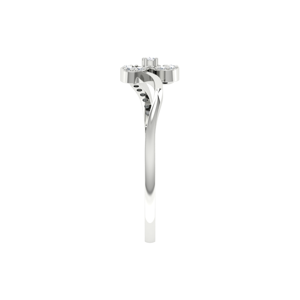 Crowning Glory Ring In 925 Sterling Silver - Seven