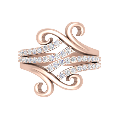 Crowny Broadband In 925 Sterling Silver - Two