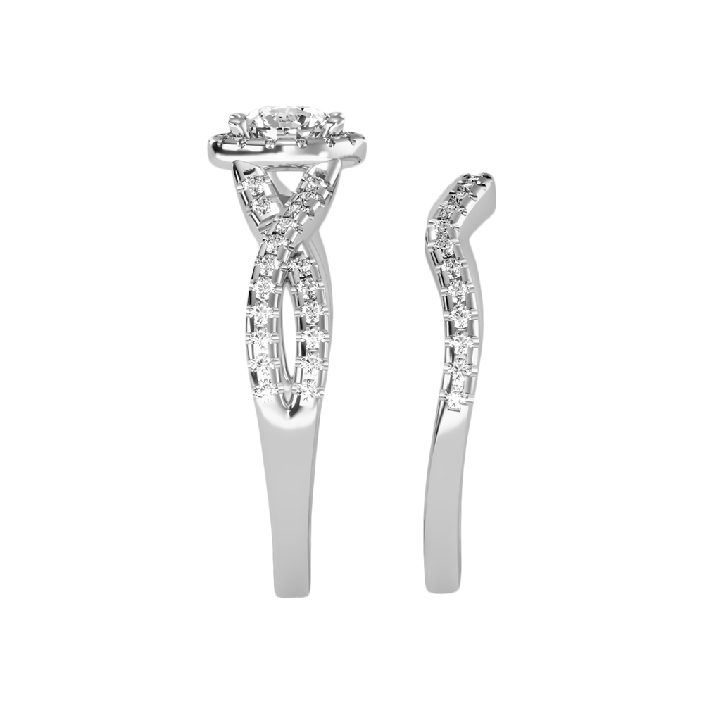 Cushy Bridal Ring Set - Two