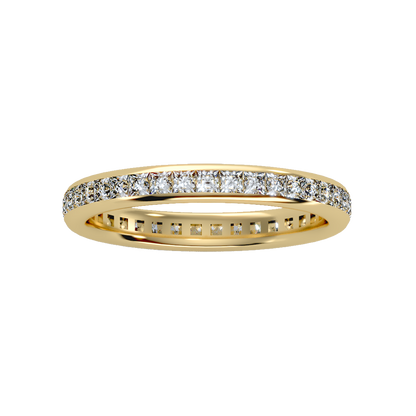 Cutelook Eternity Band In 925 Sterling Silver - Ten