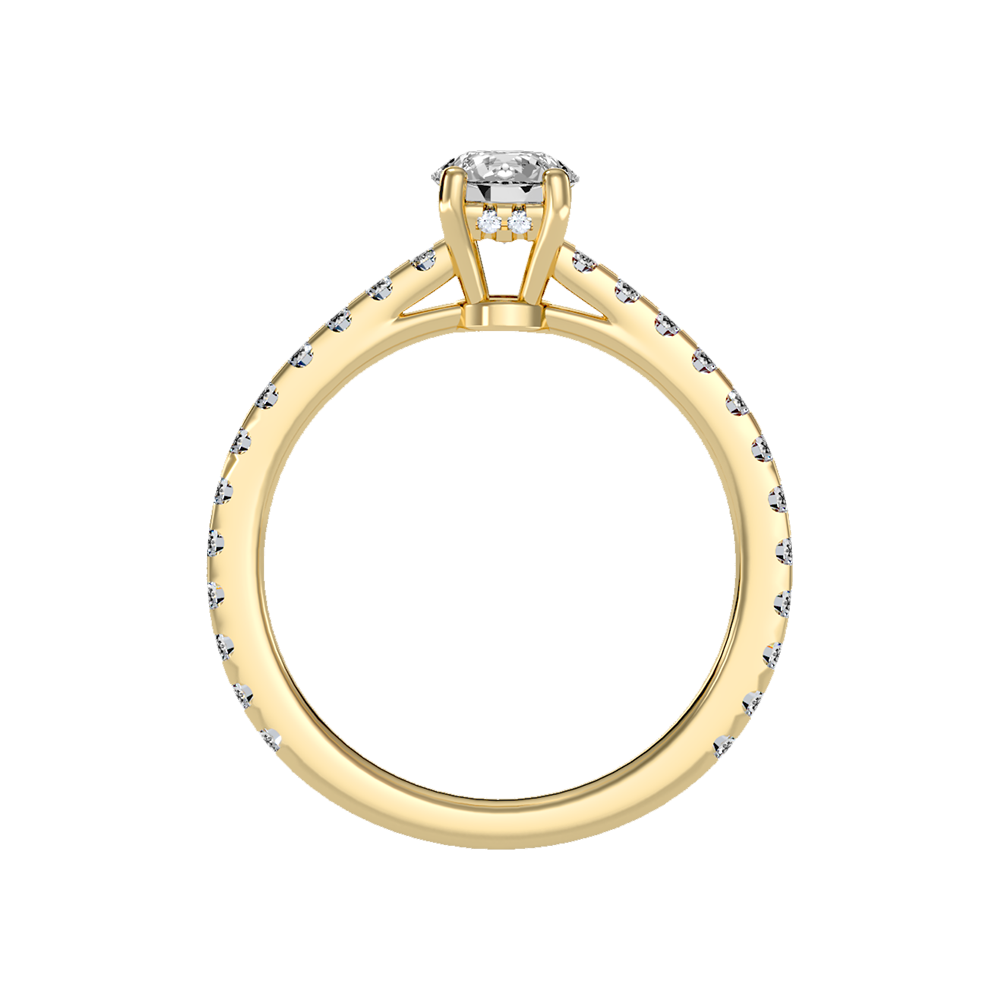 Cute Solitaire Ring - Twelve