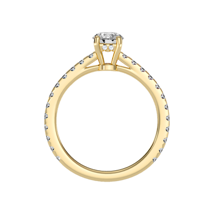 Cute Solitaire Ring - Twelve