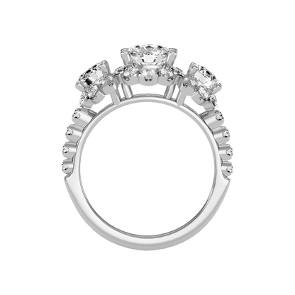 Dainty Solitaire Ring In 925 Sterling Silver - Eight