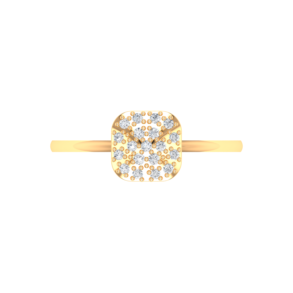 Daisy Dee Ring In 925 Sterling Silver - Ten
