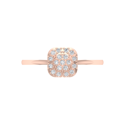 Daisy Dee Ring In 925 Sterling Silver - Two