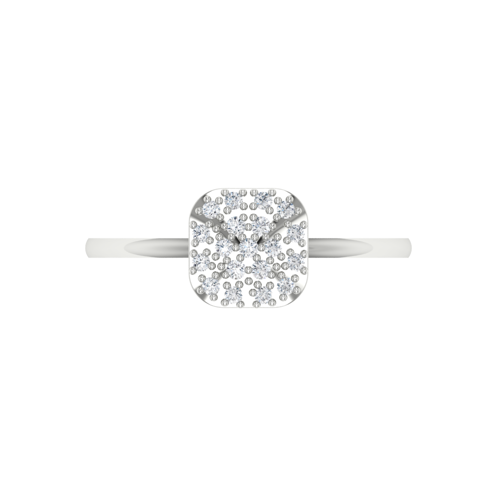Daisy Dee Ring In 925 Sterling Silver - Six