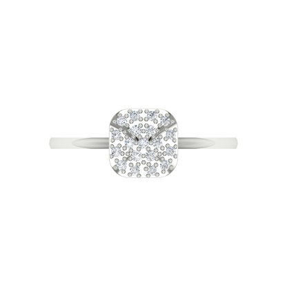 Daisy Dee Ring In 925 Sterling Silver - Six