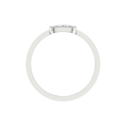 Daisy Dee Ring In 925 Sterling Silver - Eight
