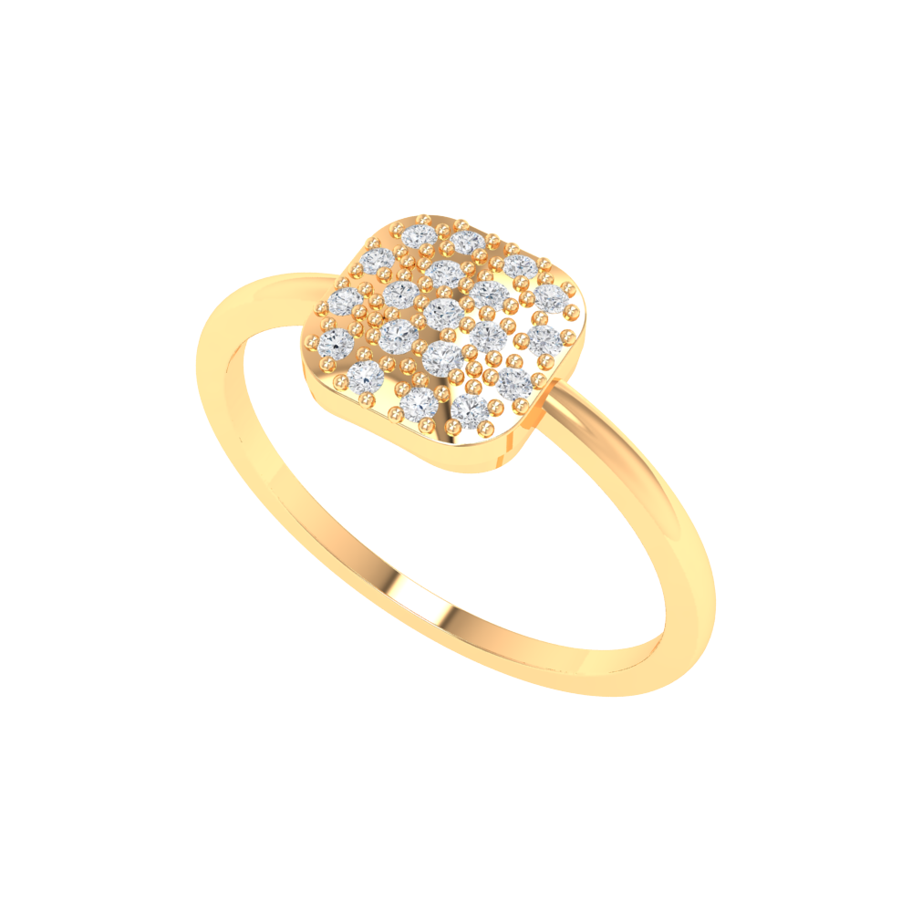 Daisy Dee Ring In 925 Sterling Silver - Nine