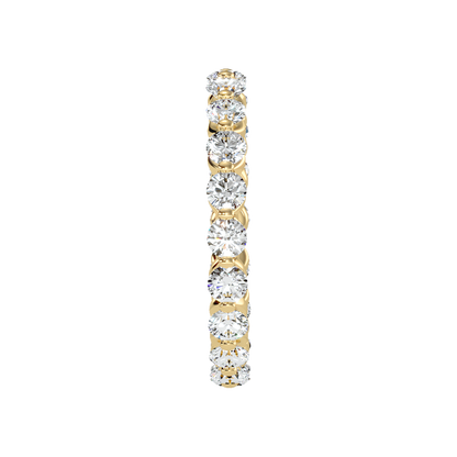 Dangling Eternity Band In 925 Sterling Silver - Twelve