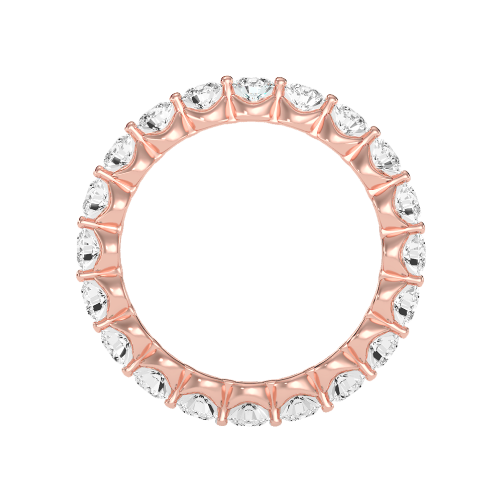 Dangling Eternity Band In 925 Sterling Silver - Seven