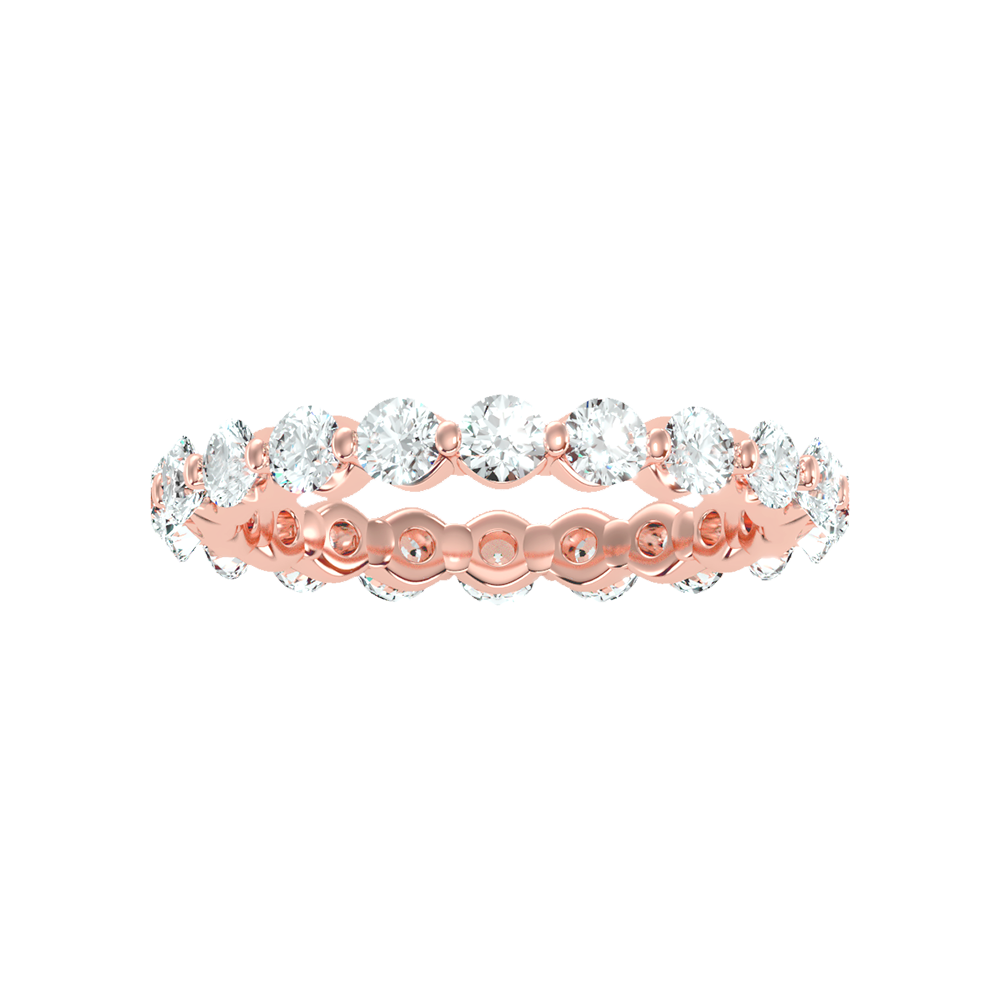 Dangling Eternity Band In 925 Sterling Silver - Eight