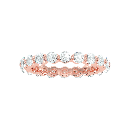 Dangling Eternity Band In 925 Sterling Silver - Eight