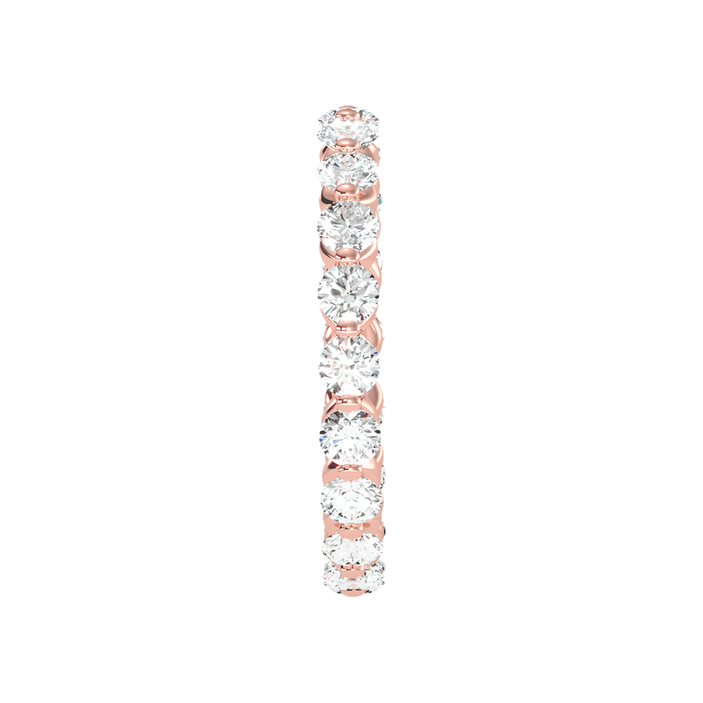 Dangling Eternity Band In 925 Sterling Silver - Nine