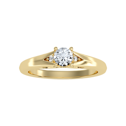 Danized Classic Solitaire Ring - Ten