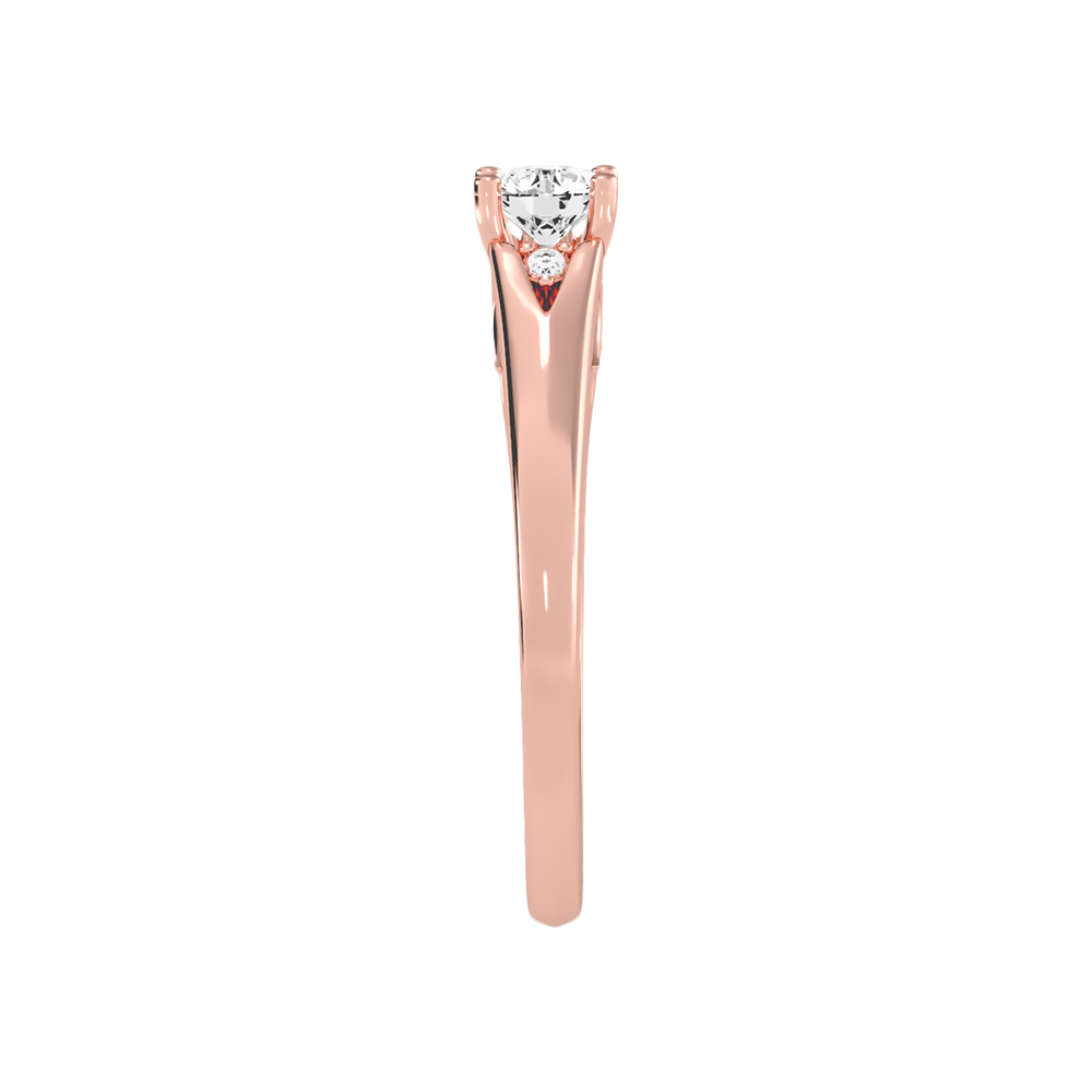 Danized Classic Solitaire Ring - Eight