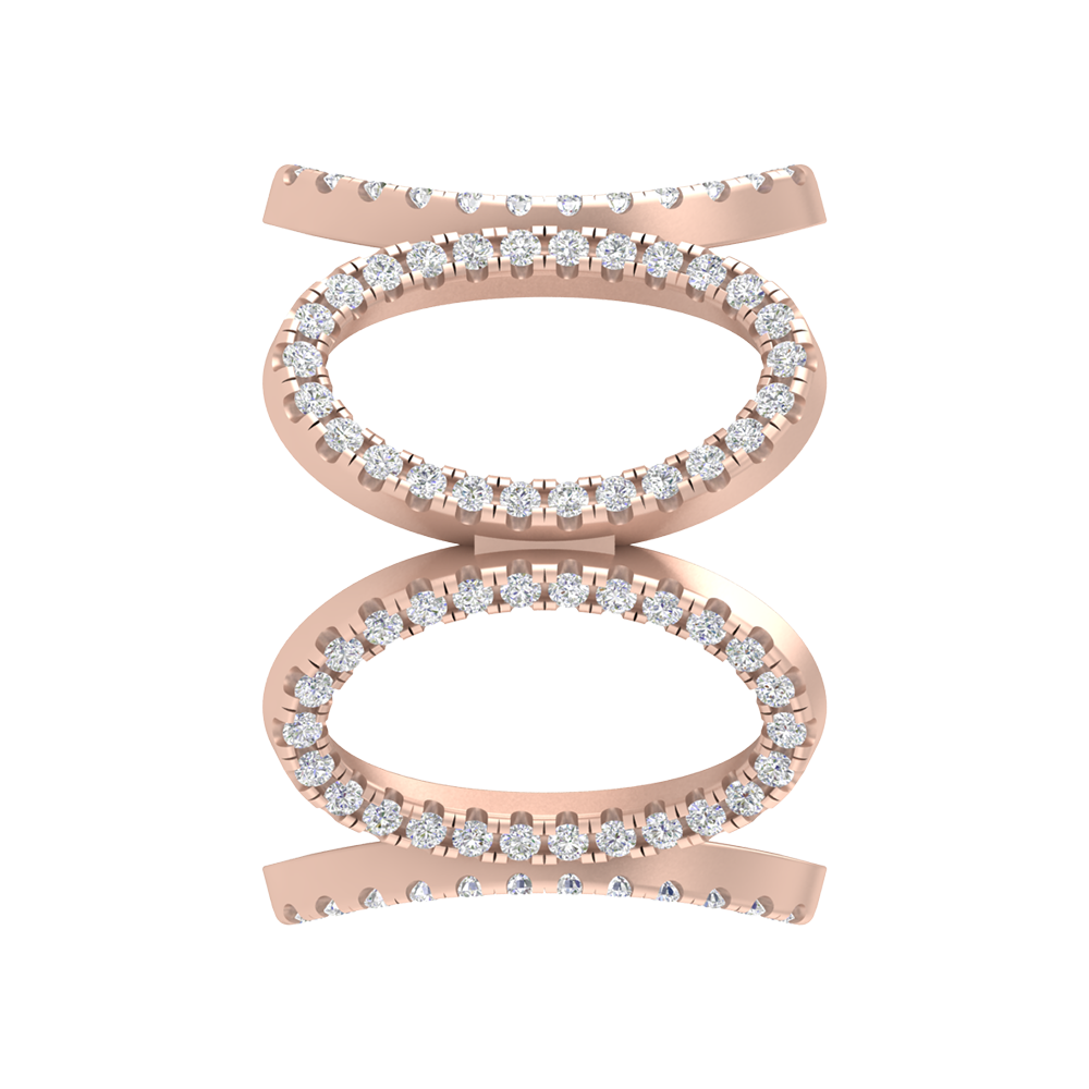 Dazzle Dreams Diamond Ring - Three