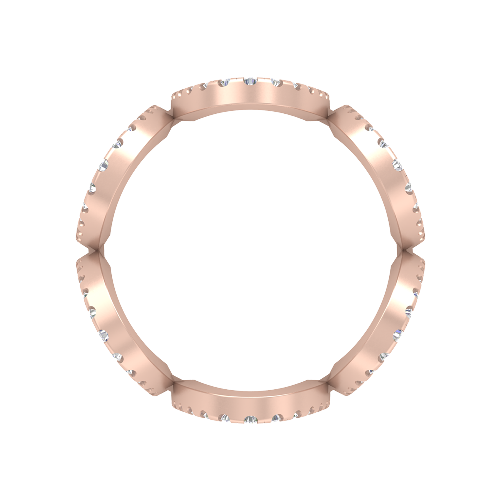 Dazzle Dreams Diamond Ring In 925 Sterling Silver - Four