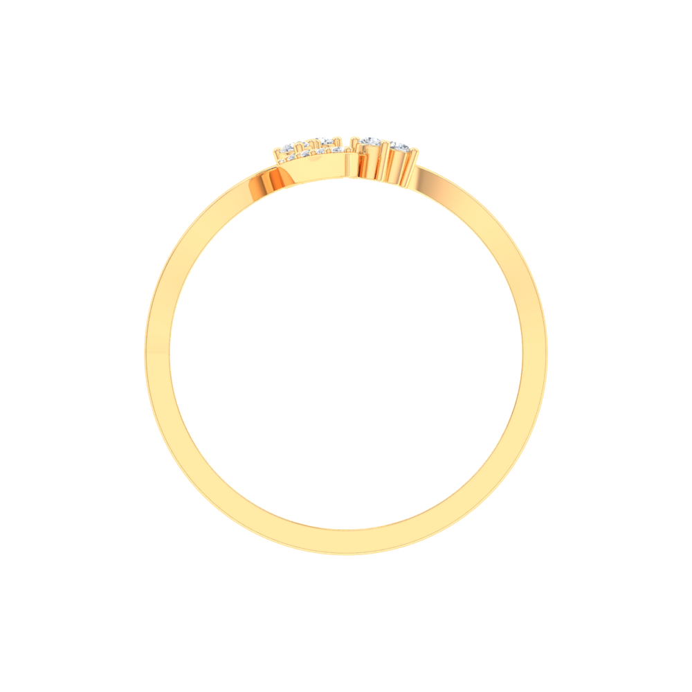 Dazzle Ring In 925 Sterling Silver - Thirteen