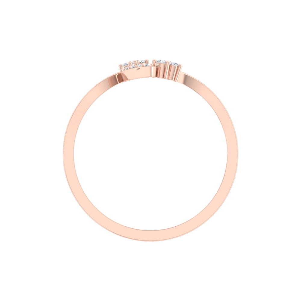 Dazzle Ring In 925 Sterling Silver - Five