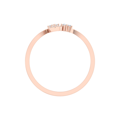 Dazzle Ring In 925 Sterling Silver - Five